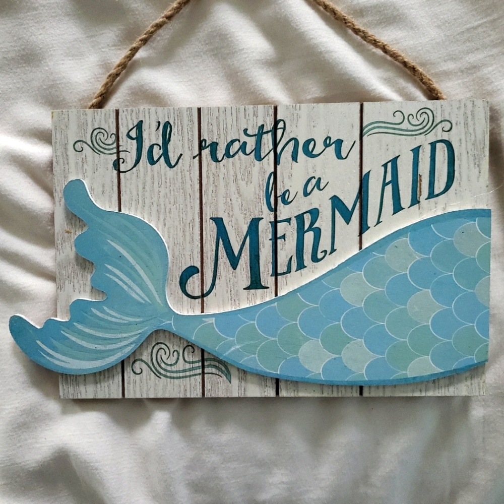Mermaid wall decor